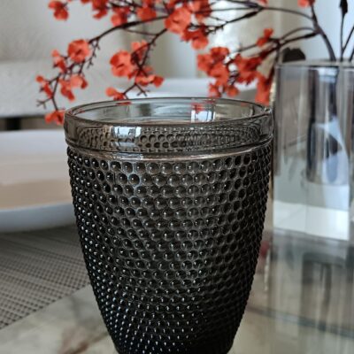 Vaso S Punto Cinza