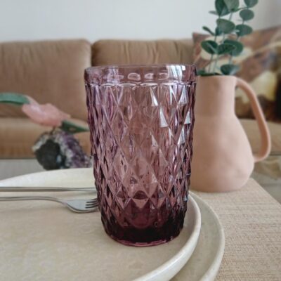 Vaso L Diamond Rose