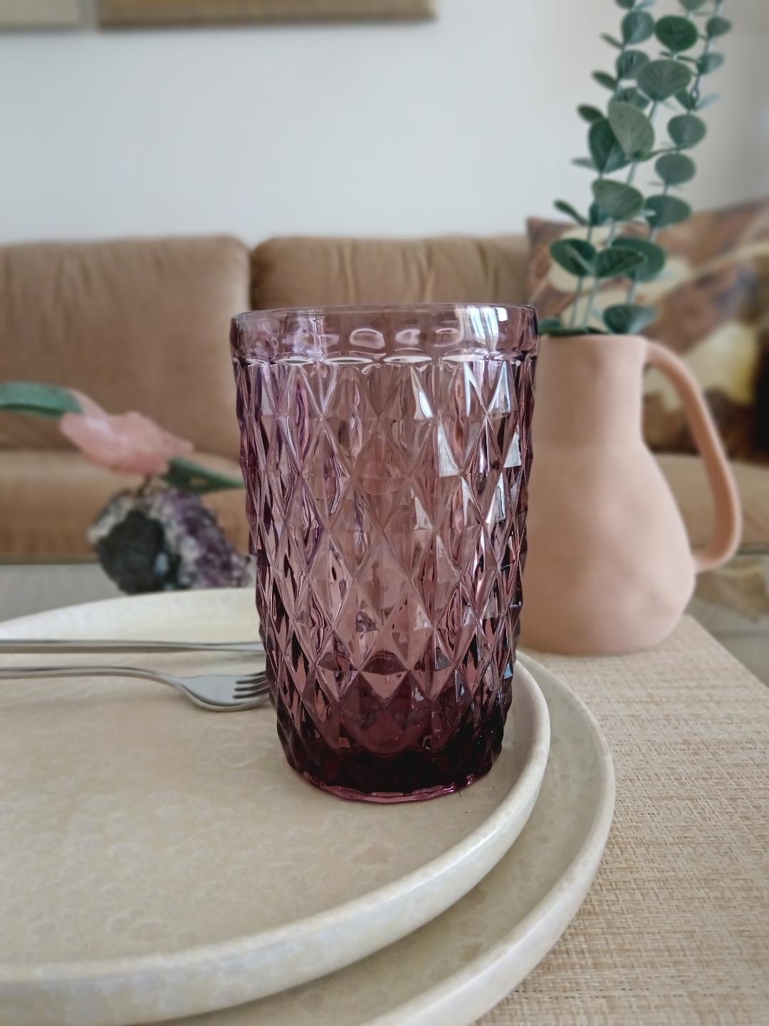 Vaso L Diamond Rose