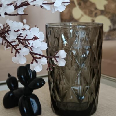 Vaso L Ice Cinza