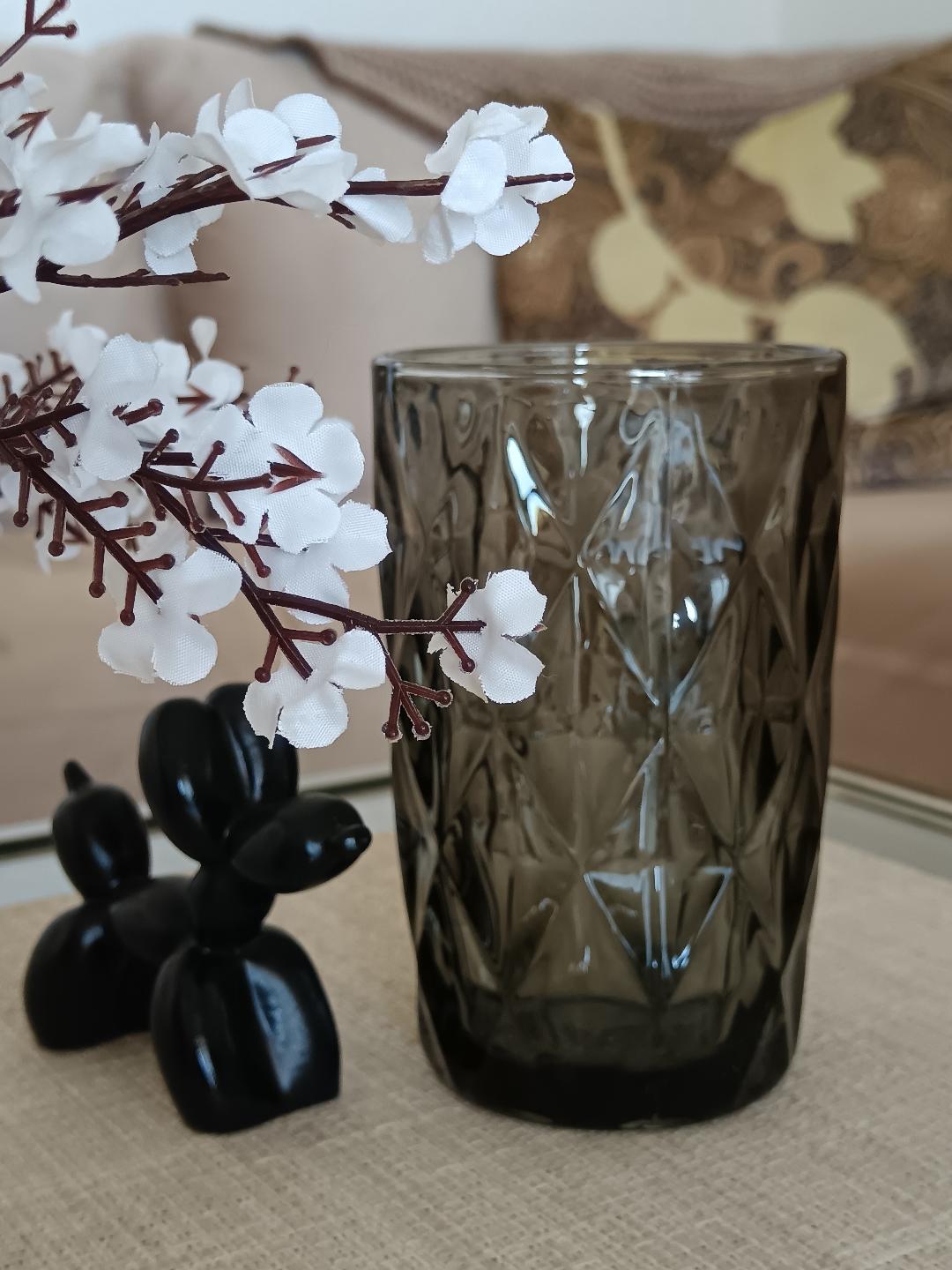 Vaso L Ice Cinza