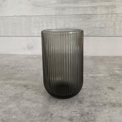 Vaso L Stripes Cinza