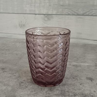 Vaso S Chevron Rose