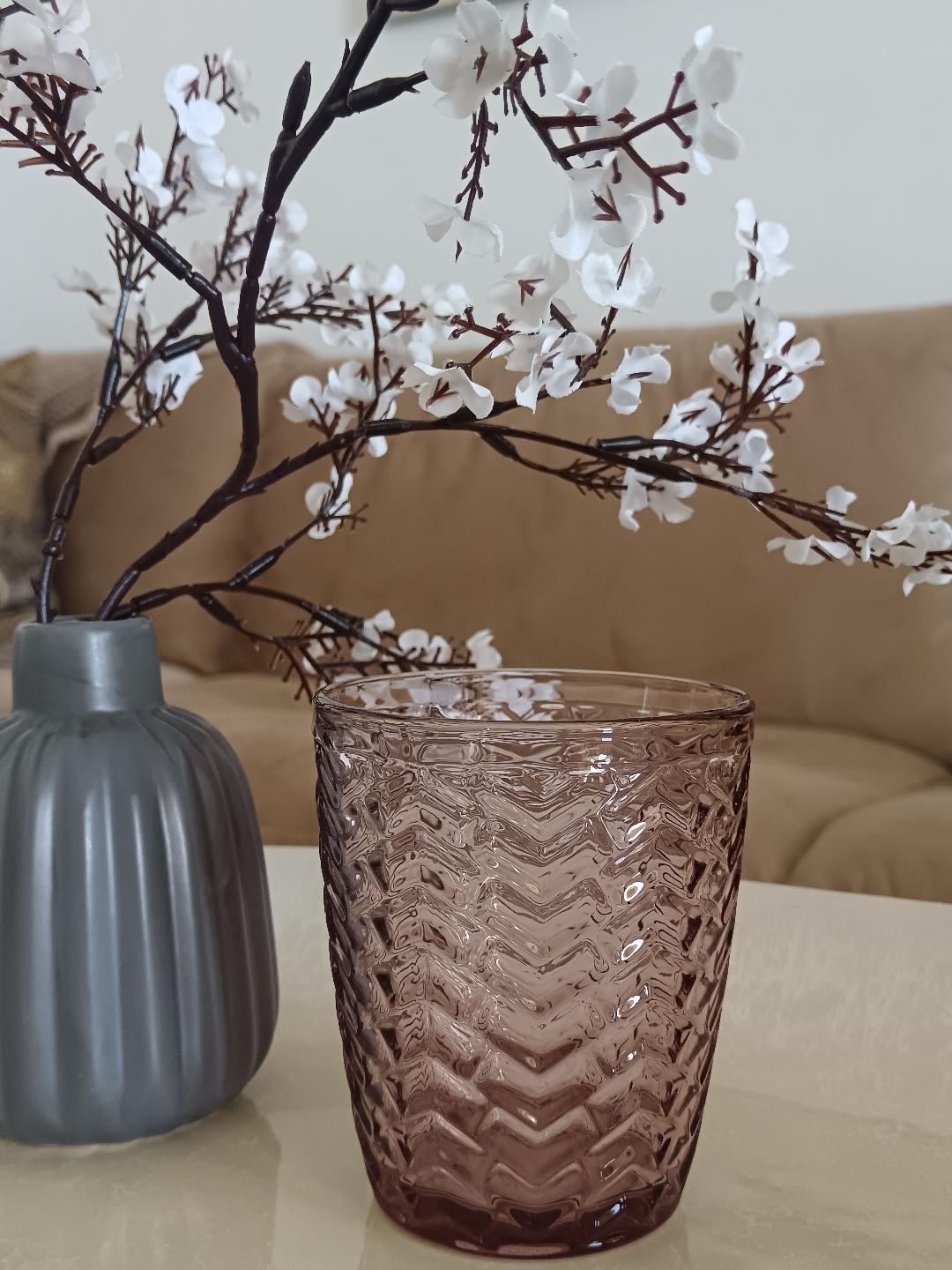 Vaso S Chevron Rose - Imagen 3