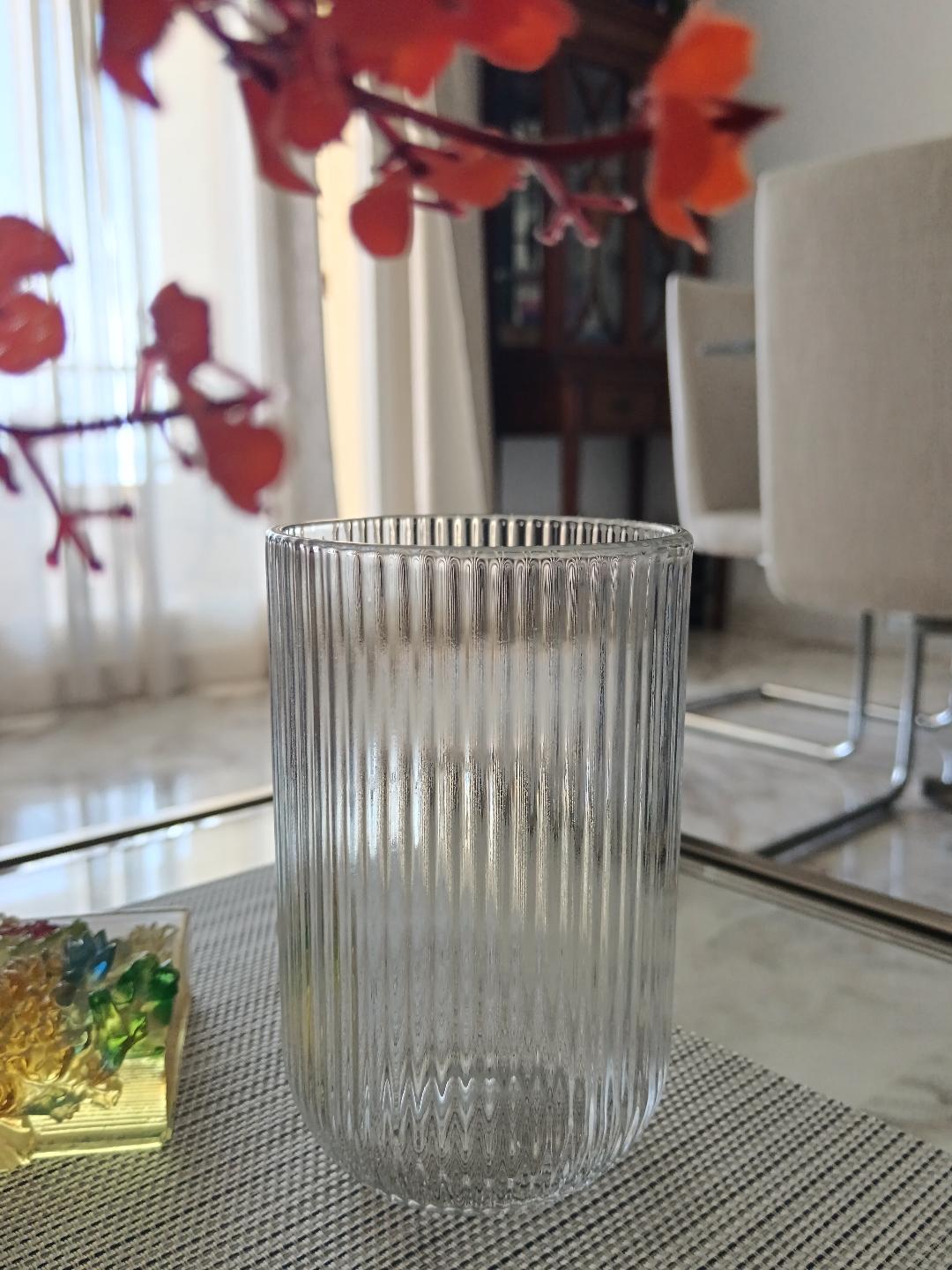 Vaso L Stripes Clear - Imagen 3