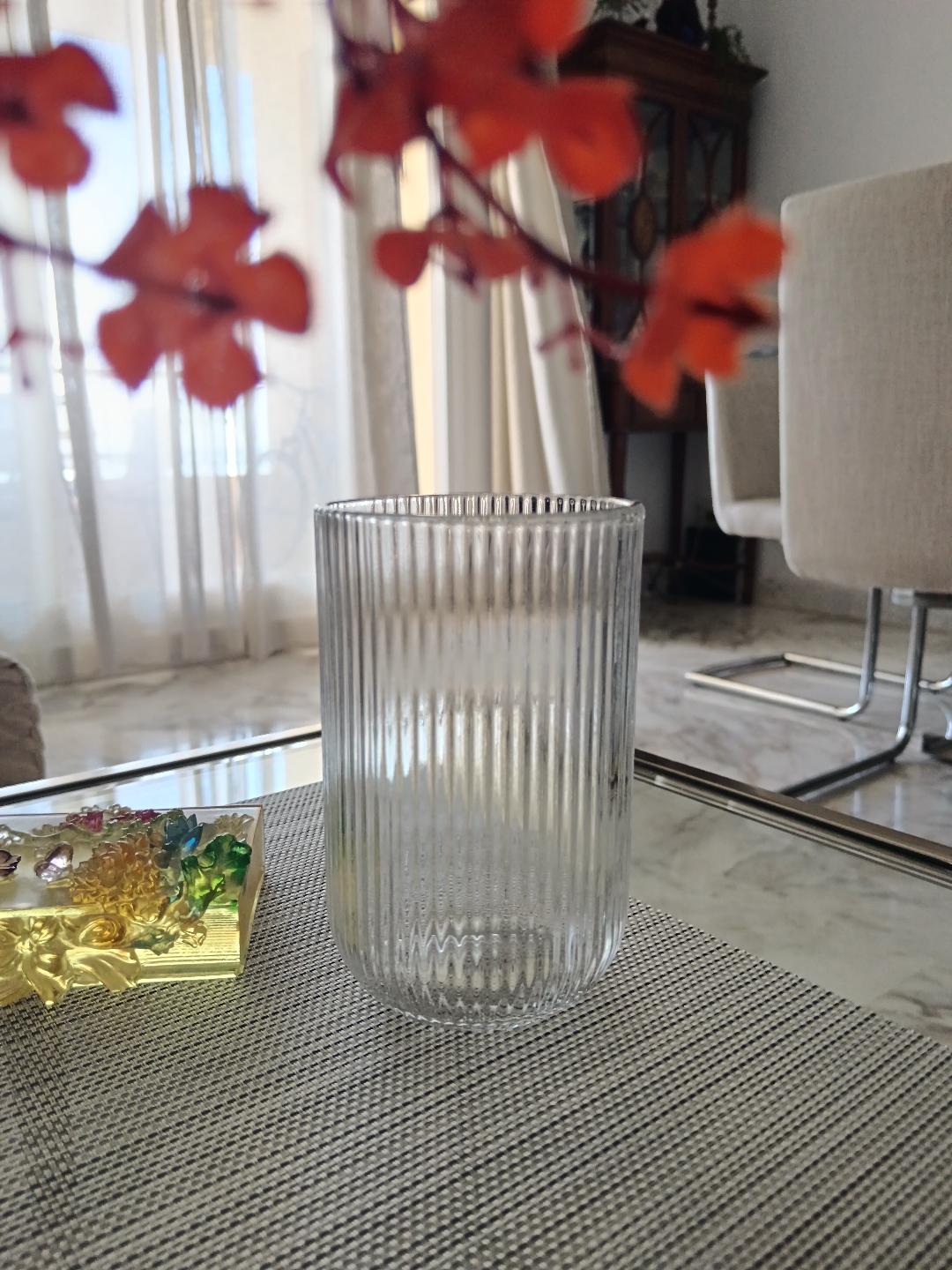 Vaso L Stripes Clear - Imagen 2