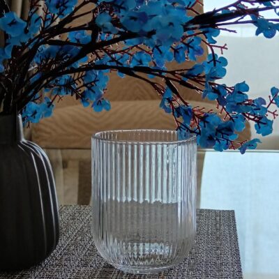 Vaso S Stripes Clear