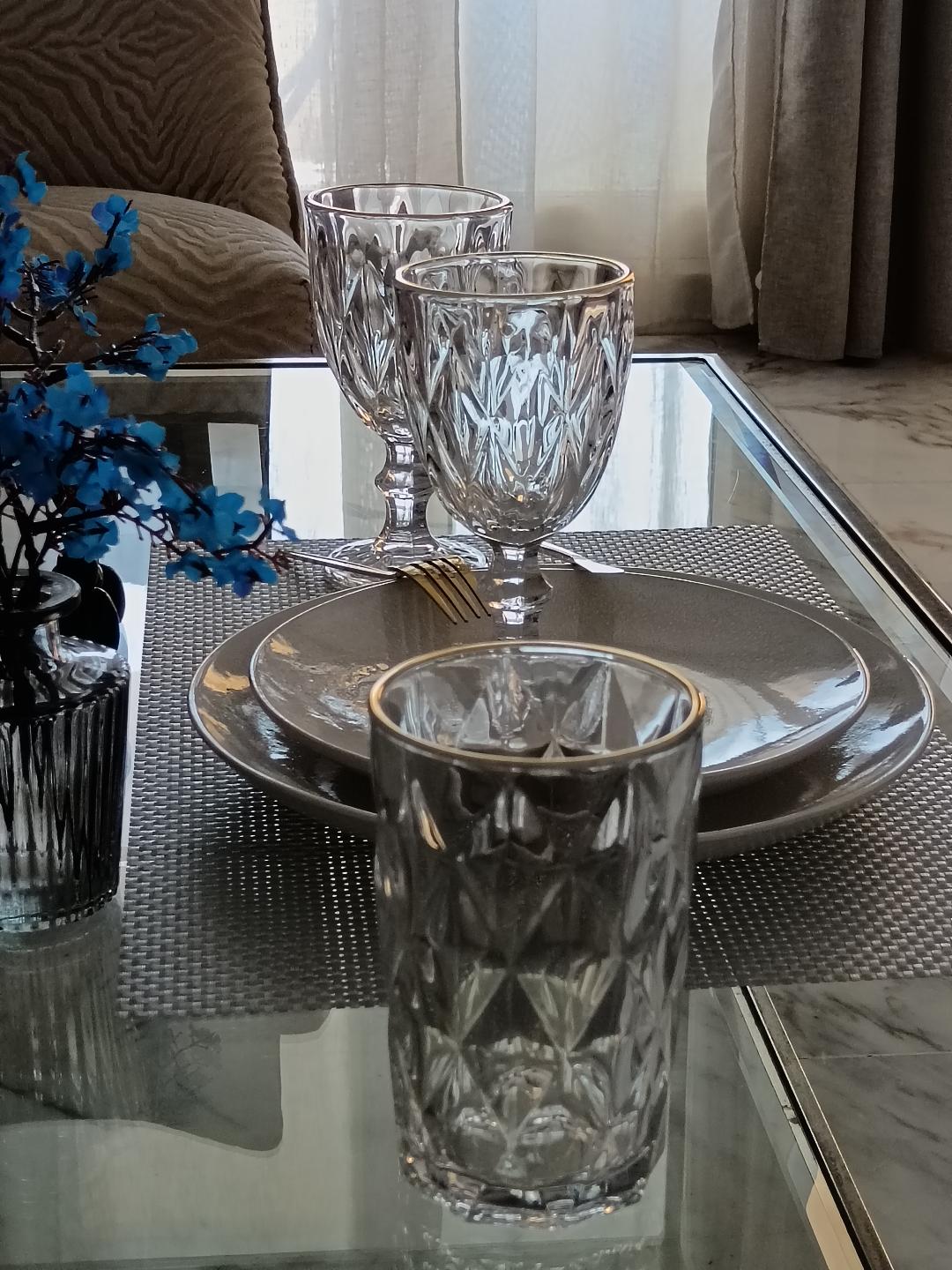 Vaso L Ice Clear/Gold - Imagen 2