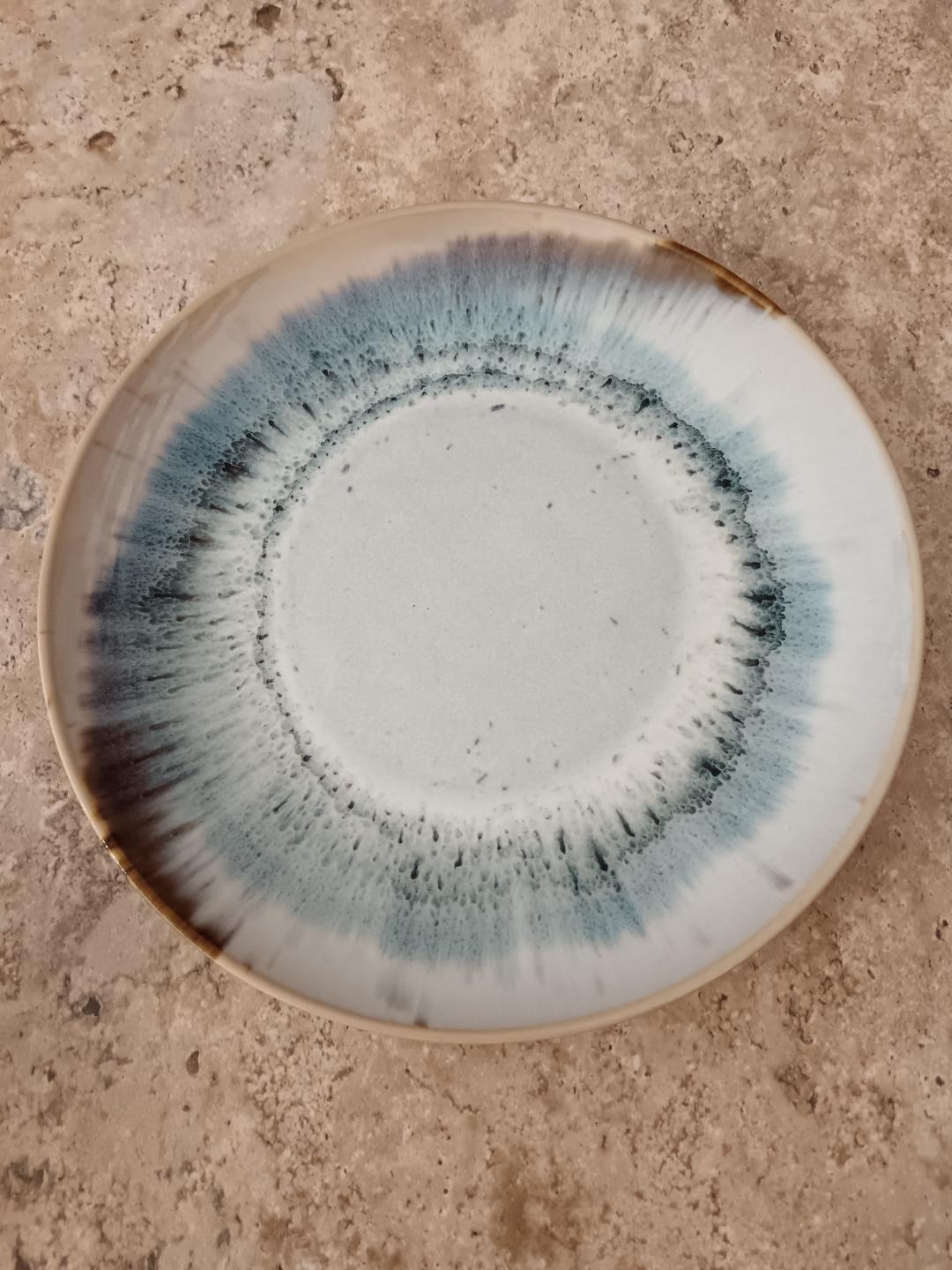 Plato Postre Celestial Marble