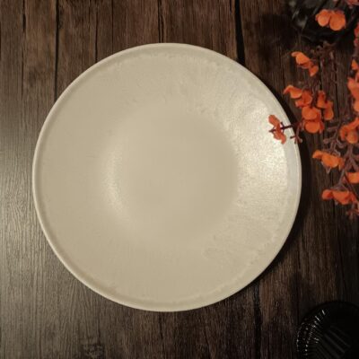 Plato Terra Beige Postre
