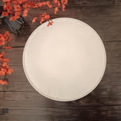 Plato Terra Beige Llano