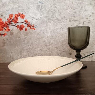 Plato Terra Beige Hondo