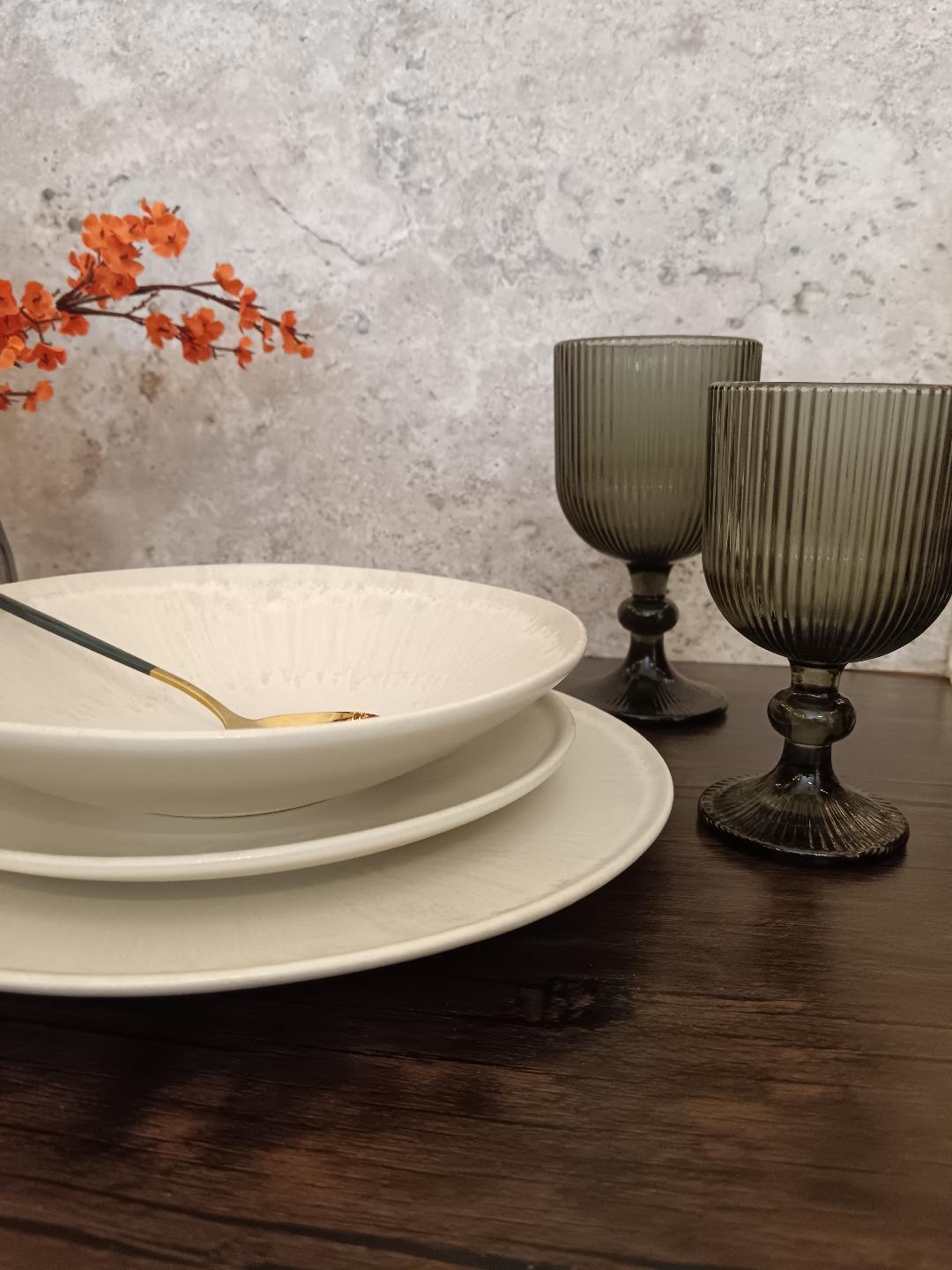 Plato Terra Beige Hondo - Imagen 4