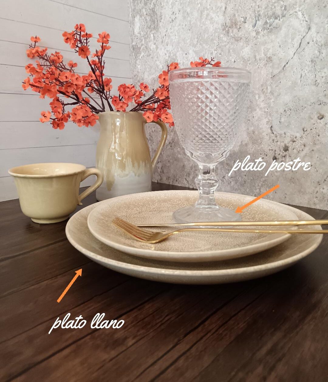 Plato Postre Stellina - Imagen 3